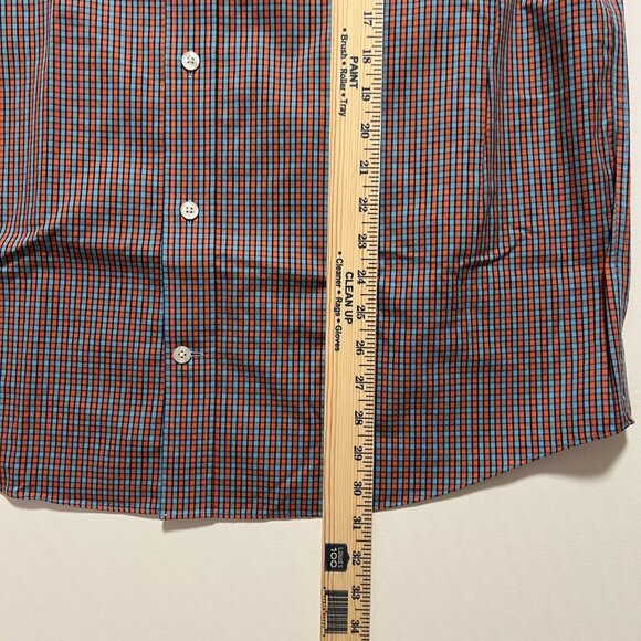 Duluth Trading Shirt Wrinkle Fighter Long Sleeve Button Down Men's size Large - Picture 4 of 7